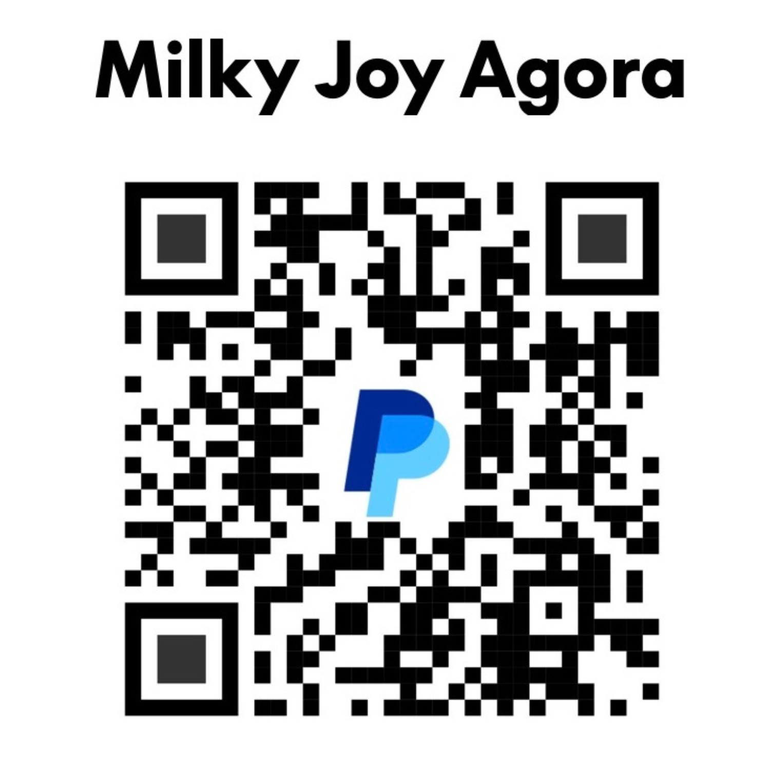 PayPal QR code for giving